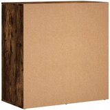  Komoda boja dimljenog hrasta 79x38x80 cm konstruirano drvo | shoptok.hr