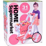  Shopping kolica s namirnicama crvena | shoptok.hr