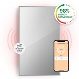 Klarstein La Palma 1000 smart ohrievač 2 v 1 Infračervený konvektor 120x60cm 1000W zrkadlová predná časť | shoptok.hr