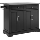 SoBuy Kuhinjski voziček Predal Vrata Barva Črna 107x71x92cm FKW71-III-SCH, (5000212935) Cene