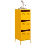 Visoka komoda boja senfa 39x35x103,5 cm čelična | shoptok.hr
