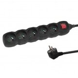 Esperanza ELK214K power extension 1.5 m 5 AC outlet(s) Indoor Black | shoptok.hr