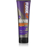 Fudge Clean Blonde Damage Rewind ljubičasti šampon za toniranje za plavu i kosu s pramenovima 250 ml | shoptok.hr