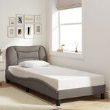 Furnova posteljni okvir brez vzmetnice Taupe 90x200cm Tkanina, (21940295) | Shoptok.si