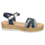 Oh My Sandals Sandali & Odprti čevlji - Modra Cene