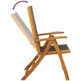  7-dijelni vrtni blagovaonski set od drva bagrema i tekstilena | shoptok.hr