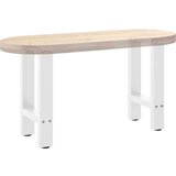  Noge za klub stolić bijele 2 kom 28 x (42-43) cm čelik - Bijela 28 x (42-43) cm 2 1 | shoptok.hr