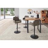 MID.YOU BARSKI STOL, siva, črna | Shoptok.si