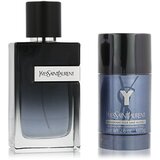 Yves Saint Laurent Y Pour Homme EDP Refillable 100 ml + DST 75 g (man) Slike
