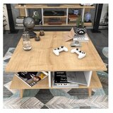 Hanah home Akya Sto za dnevnu sobu, 89x44x89cm, Orah-crni | Eponuda.ba