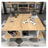 Hanah home sto za dnevnu sobu akya oak white Cene