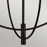  Alora Mood ALM-SYLVIA4-BK-CL - Luster na štapu SYLVIA 4xE14/40W/230V crna | Eponuda.com