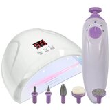  Set 2u1 UV 12 LED lampa za gelirane nokte 12W LCD + brusilica cijene