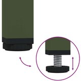 vidaXL Komoda Maslinasto zelena 135x39x73,5 cm Hladno valjani čelik | shoptok.hr