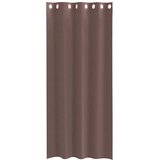 Voile zavjese s ušicama 2 kom smeđe 140x225 cm | shoptok.hr