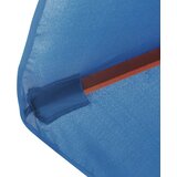  Vrtni suncobran s drvenom šipkom 350 cm plavi | Eponuda.ba