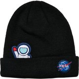 MT Accessoires NASA Embroidery Beanie Kids black | shoptok.hr