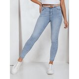 DStreet Jeansy damskie push up jasnoniebieskie | shoptok.hr