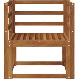  Set vanjskih sofa Čvrsto drvo akacije Prirodna | shoptok.hr