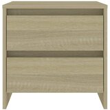  Noćni ormarić boja hrasta 45 x 34,5 x 44,5 cm konstruirano drvo | Eponuda.ba