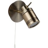Searchlight Samson LED stenska svetilka za kopalnico z 1 lučjo, antična medenina, IP44, GU10, (22100613) | Shoptok.si