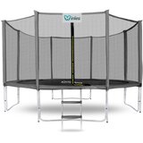  INLEA PREMIUM Jump Trampolin 366 cm s vanjskom zaštitnom mrežom - siva | shoptok.hr