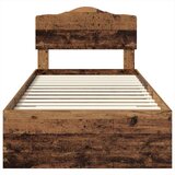  Okvir za krevet Staro drvo 90 x 200 cm Konstruirano drvo | shoptok.hr