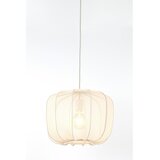 Light & Living Krem viseća svjetiljka s tekstilnim sjenilom ø 12 cm Plumeria – | shoptok.hr