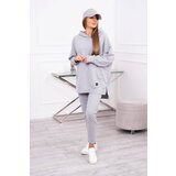 Kesi Set with sweatshirt in gray Cijene