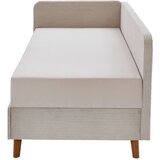 home24 LEŽALNIK, bež tekstil | Shoptok.si