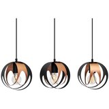  Luster na sajli MOONLIGHT 3xE27/15W/230V crni/bakreni | Eponuda.com