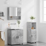  Set namještaja za kupaonicu 3 pcs Beton siva Konstruirano drvo | shoptok.hr