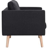  Dvosjed od tkanine crni | shoptok.hr