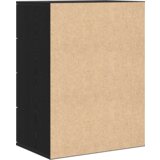 vidaXL Strani šal Črni hrast 60 x 39 x 80 cm Konstruiran les | Shoptok.si