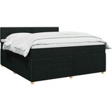  Boxspring krevet s madracem Crna 180 x 200 cm Tkanina | shoptok.hr