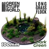 Green Stuff World long grass flock 100mm - color dark green Cene