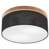  Brilagi - LED stropno svetlo BELLADONNA 2xE27/15W/230V prečnik 40 cm crna/hrast | Eponuda.com