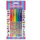  KEMIJSKA SVINČNIK GEL GLITTER DIŠEČ (6BARV) LEBEZ 5306 B | Shoptok.si