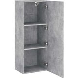  Zidni TV ormarić siva boja betona 40 5 x 30 x 102 cm drveni | shoptok.hr