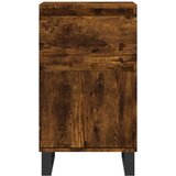 vidaXL Komode 2 kom dimljena boja hrasta 40x35x70 cm konstruirano drvo | shoptok.hr