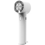 INF Visokohitrostni mini hladilni ventilator - ročni, polnilni, 2000 mAh, 5-stopenjska nastavljivost, zložljiv kavelj, tiho takojšnje hlajenje White+Gr, (5000286643) | Shoptok.si