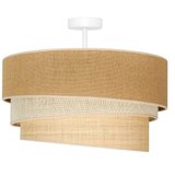  Duolla - Plafonski luster YUTE TRIO 1xE27/15W/230V, prečnik 45 cm, braon/siva/bež | Eponuda.com