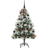  Umjetno božićno drvce S LED lampica Zelena i bijela 150 cm | Eponuda.com