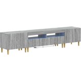  5-dijelni LED TV ormarić Siva Sonoma Konstruirano drvo | shoptok.hr