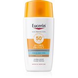 Eucerin Hydro protect ultralagani tonirani fluid za zaštitu lica od sunca SPF50+ tamni, 50ml Cene