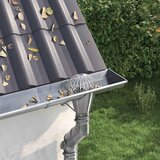  Zaštita od lišća za žljeb 8 pcs Srebrno 160 mm Nehrđajući čelik | shoptok.hr