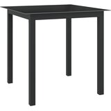  5-dijelni vrtni blagovaonski set aluminijski antracit | shoptok.hr