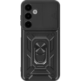 Oem Mayaxess, Ovitek Samsung Galaxy A17 Odporen na udarce MIL-STD 810G z obročastim stojalom, Črna, (5000275211) | Shoptok.si