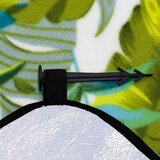  Sklopiva deka za piknik 200 x 200 cm zelena | shoptok.hr