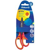 Pelikan Škarje Griffix z ergonomskim ročajem D 15 cm, rdeče | Shoptok.si